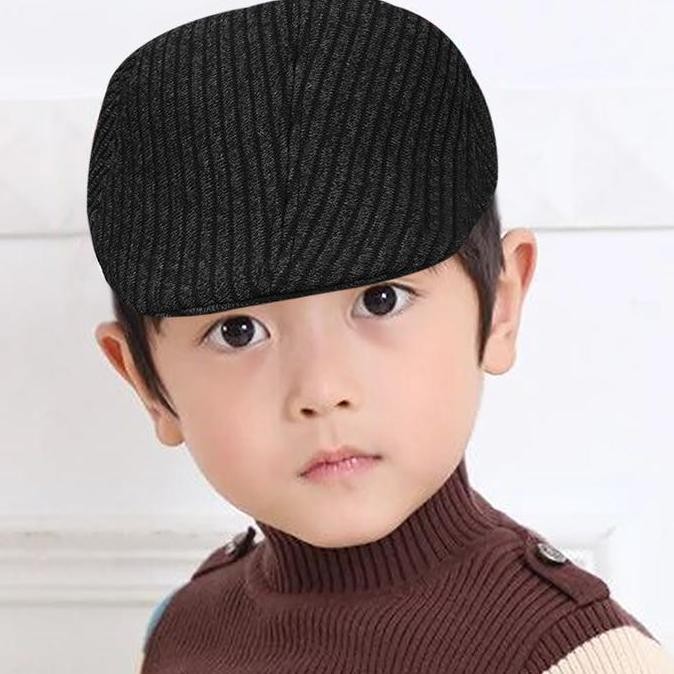 Topi Seniman / Kodok / Pelukis / Flat cap Wool Anak Kecil