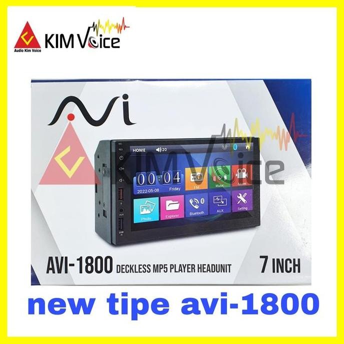 Head Unit Double Din Dekles MP5 AVI-1600DSB MKII PREMIUM