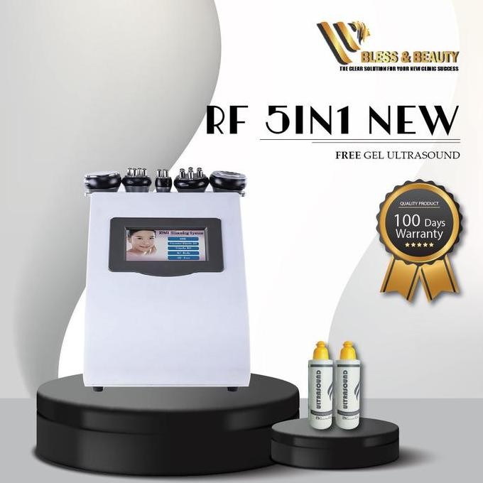 TERBARU RF 5in1 Alat rf wajah Pelangsing Badan Alat RF Slimming machine + 40k BISA GOSEND