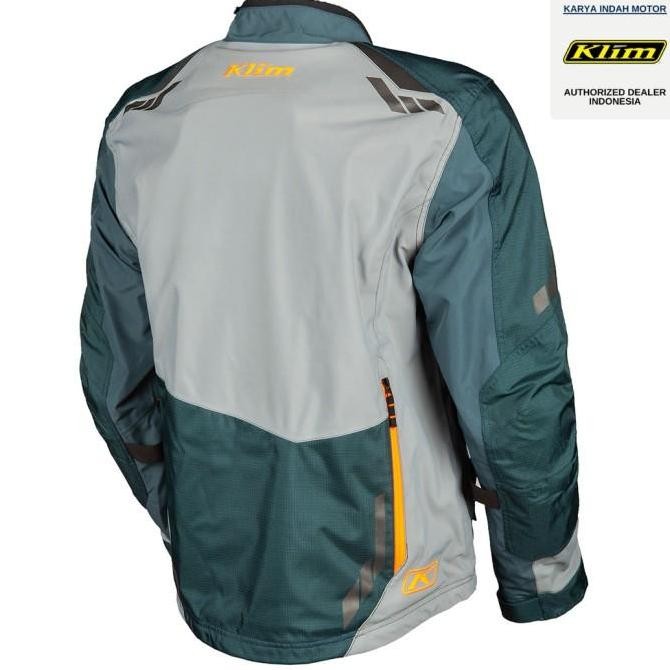 Promo KLIM Carlsbad Jacket Petrol/Strike Orange COD