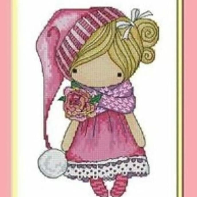 paket kristik boneka pola kain