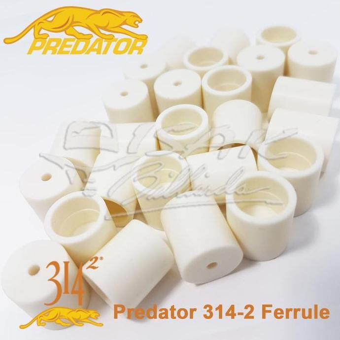Predator 314-2 Ferrule - Cue Shaft Fiber Stick Billiard Biliar Stik Ready