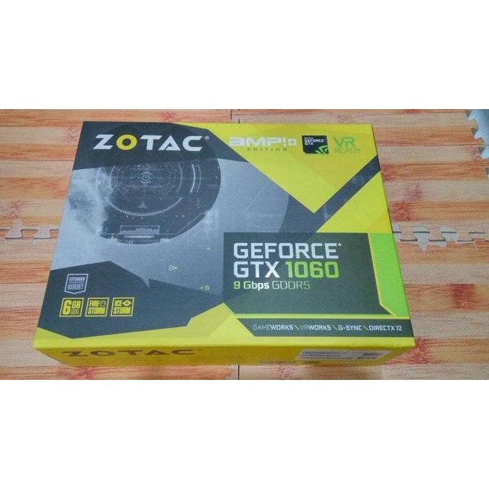ZOTAC GeForce GTX 1060 AMP PLUS (GTX1060) 6GB GDDR5