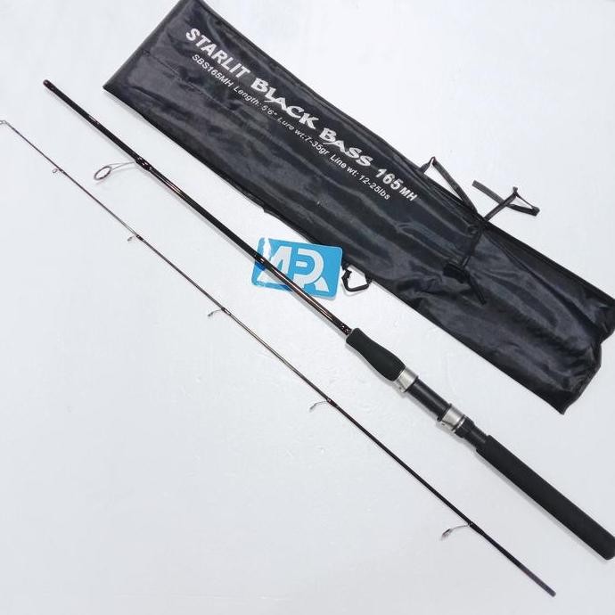 HARGA DISC - JORAN STARLIT BLACK BASS 165 MH | 12-25LB