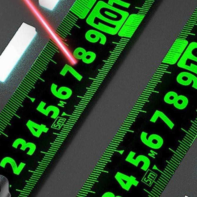 VELDORA- COD Meteran 10 Meter Paling Kuat/Transparan Meteran Gulung/Meteran Baja Anti Karat/Meteran 