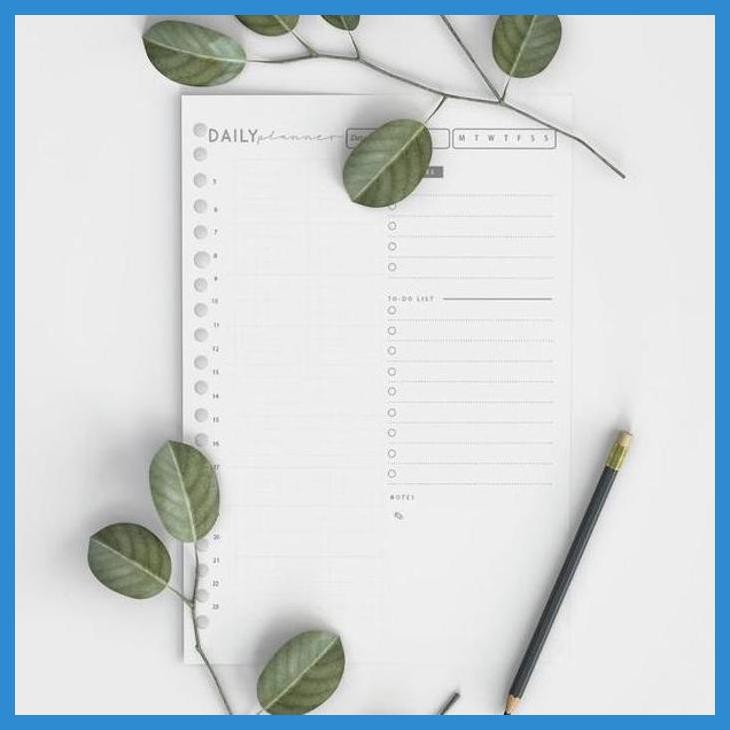 COD LOOSE LEAF DAILY PLANNER BW 2022 BY PRIVASI AMAN