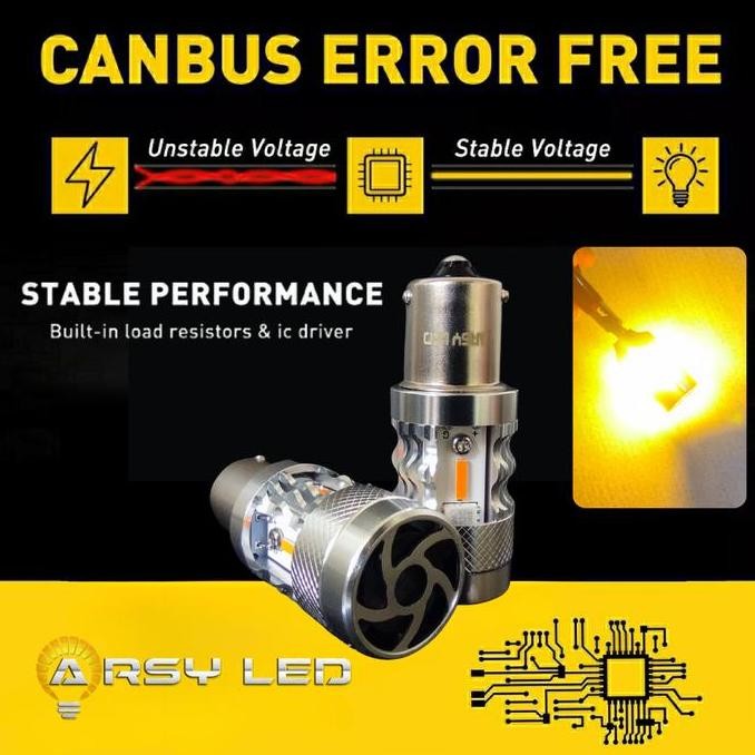 ARSYLED Lampu Sein Innova Zenix Reborn LED Mobil T20 HYPERLOOP