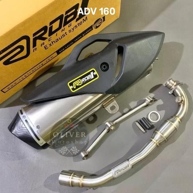 KNALPOT ROB1 ADV160 PCX16O VARIO160 OVAL