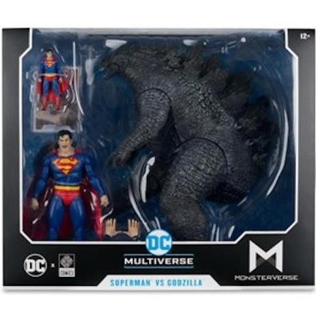 BestSeller PROMO  MCFARLANE TOYS SUPERMAN VS. GODZILLA (JUSTICE LEAGUE VS. GODZILLA VS. KONG)