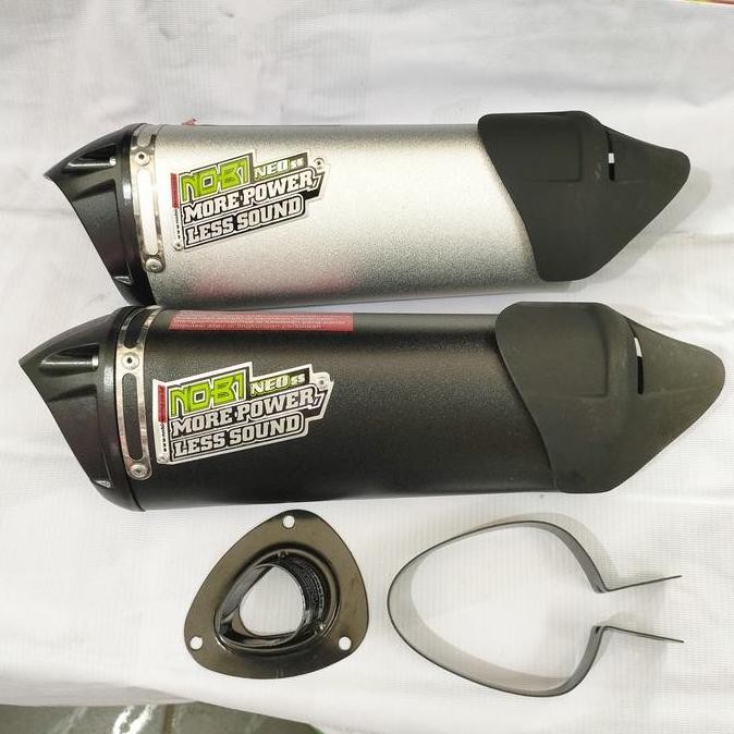 Selenser only knalpot Nob1 Neo SS Dualsound