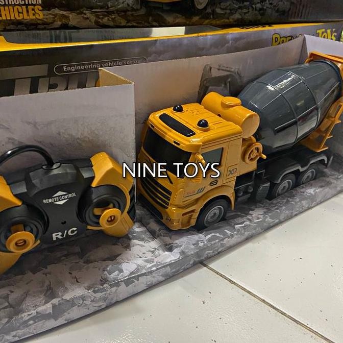 MAINAN MOBIL REMOTE CONTROL TRUCK RC REMOTE TRUK MOLEN CRANE PEMADAM