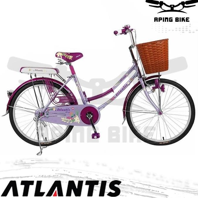 Sepeda Mini Atlantis Batik 24" Sepeda Dewasa Sepeda Mini 24Inch