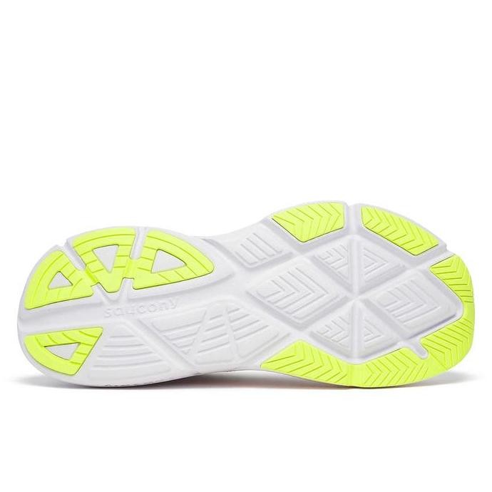 Sepatu Running Saucony Guide 18 - White/Peel