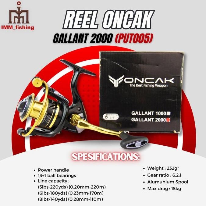 REEL ONCAK GALLANT 2000