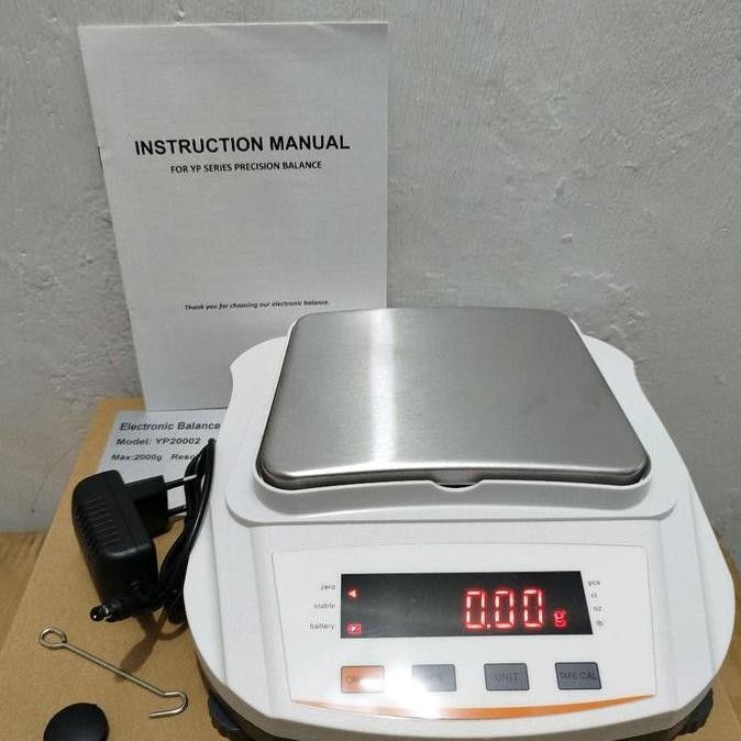 (Os) Top Timbangan Digital Emas/Timbangan Kadar Air Digital 2Kg /2000Gr 0.01Gr