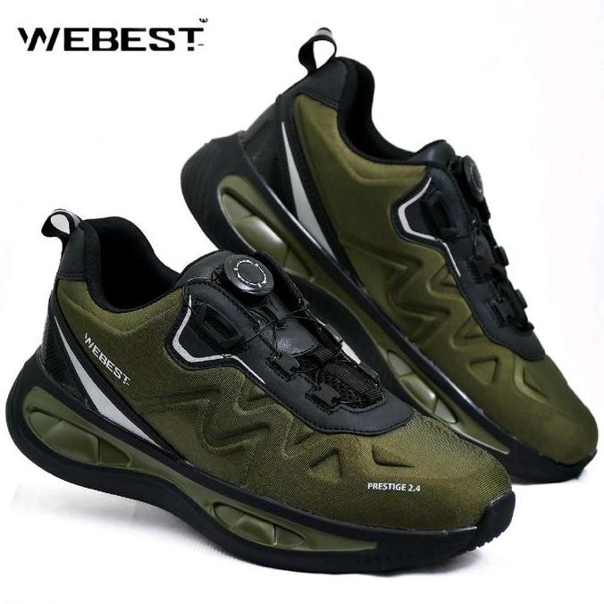 Sepatu Zeus Tali Putar Webest Sepatu Sport Tali Putar Olahraga Running Tali Putar Cepat Kering Sepat