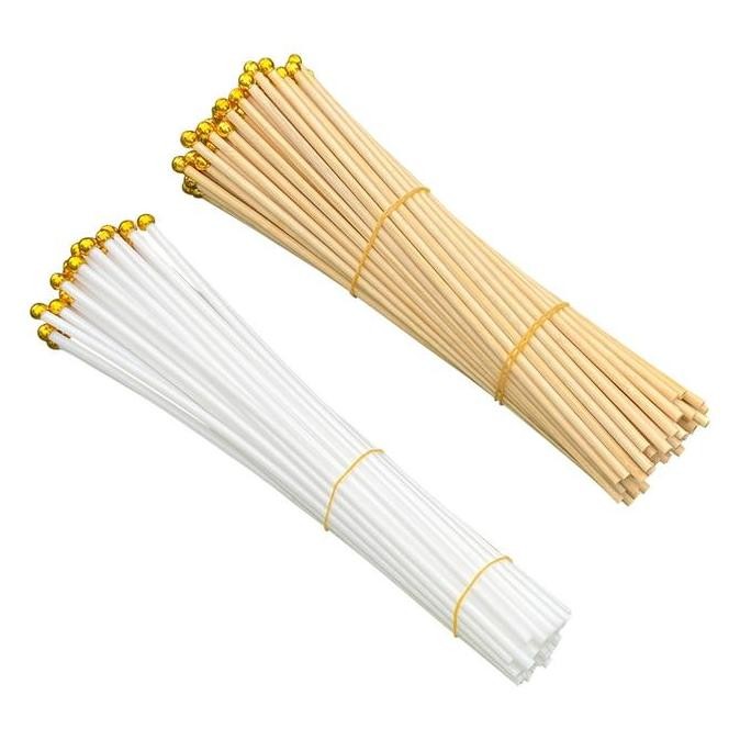 WAGOMU - 10pcs Bendera Tangan Indonesia Bendera Pawai Merah Putih Bendera Tangan Bendera Kain Kecil