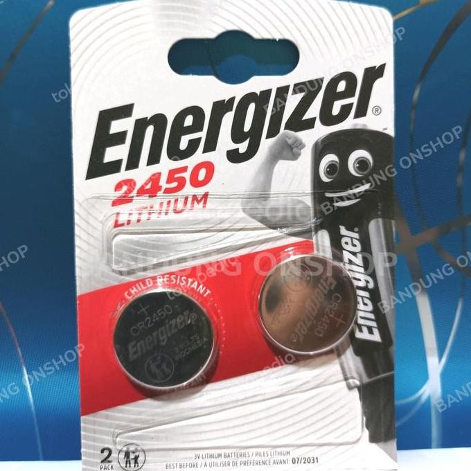 ENERGIZER CR2450 3V LITHIUM BATERAI BATRE 3V CR2450 ENERGIZER CR2450 3