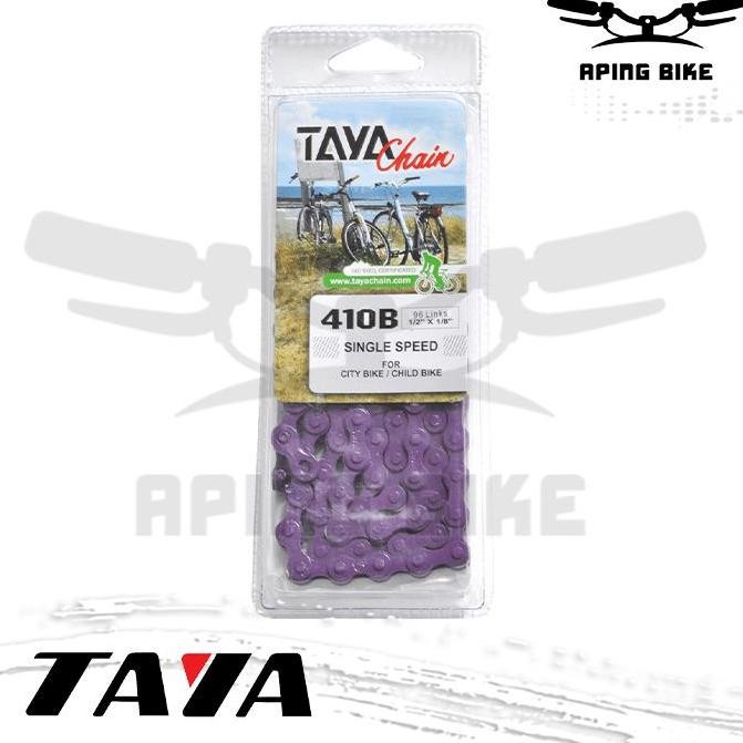 Rantai Sepeda Single Speed Taya Chain 410B Rante Sepeda Taya 410B