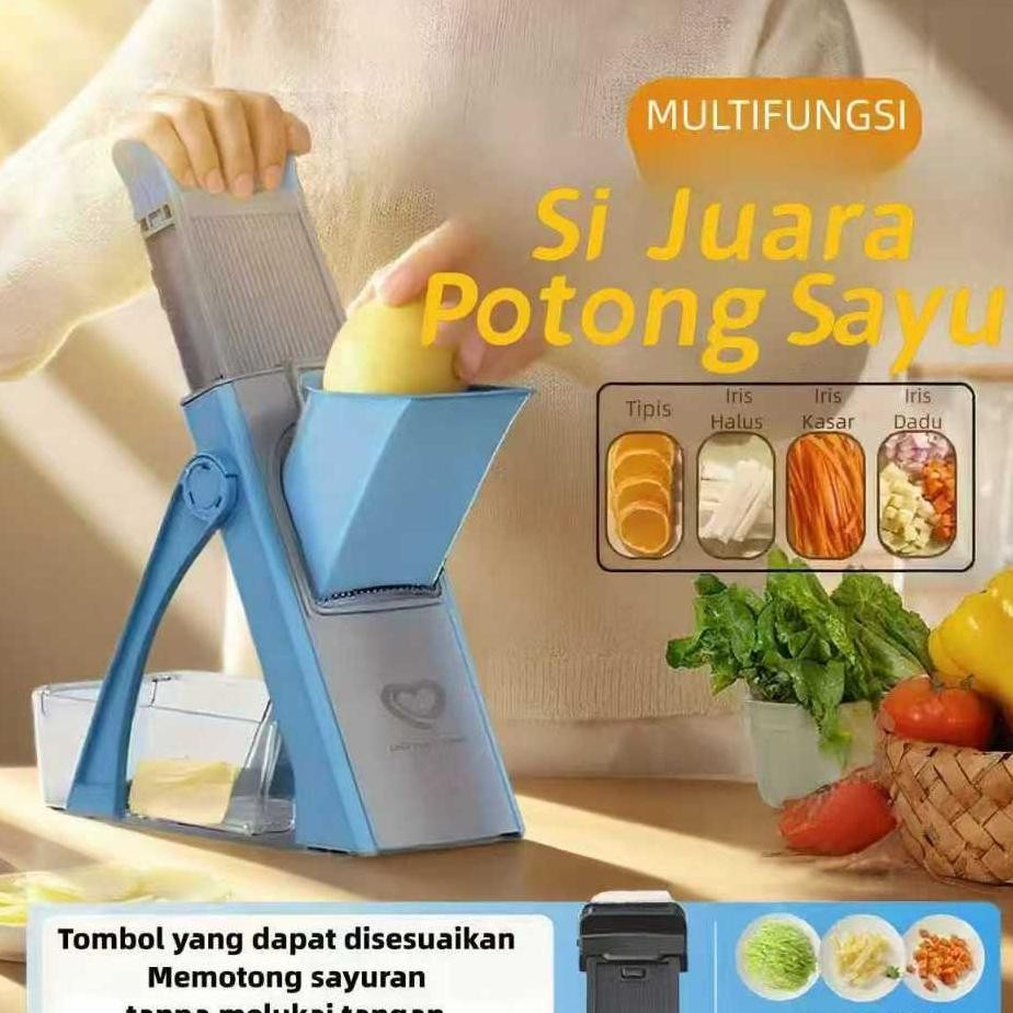 Alat Pemotong Sayur Multifungsi Mesin Pemotong Dadu Dan Parut Kentang Rumah Tangga Alat Dapur Mesin 