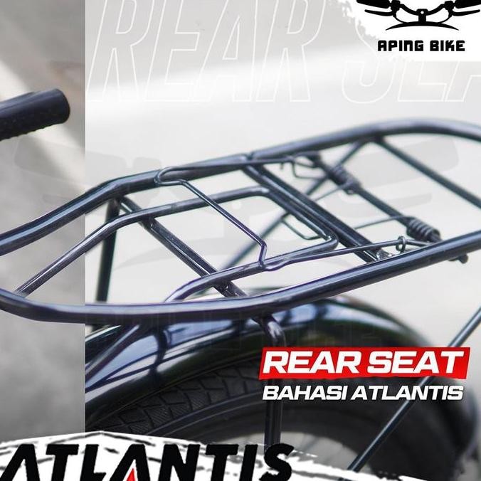 Sepeda Atlantis Crosby + Bagasi Sepeda Lipat Sepeda Dewasa Dan Anak