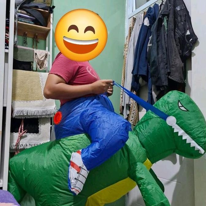 Kostum Dinosaurus Dewasa untuk Acara atau Badut - Cocok untuk Penggunaan di Acara dan Badut
