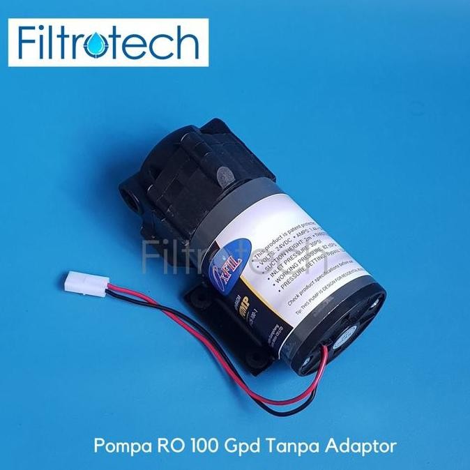 Pompa Ro 24V Booster Ro Pump 24V / Pump Ro 24V + Adaptor + Fitting
