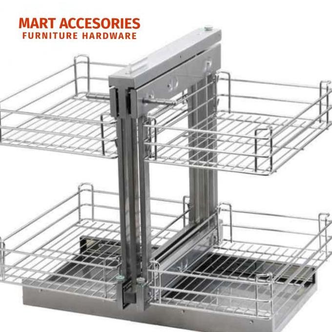 rak sudut dapur / corner basket /rak sudut dapur aluminium