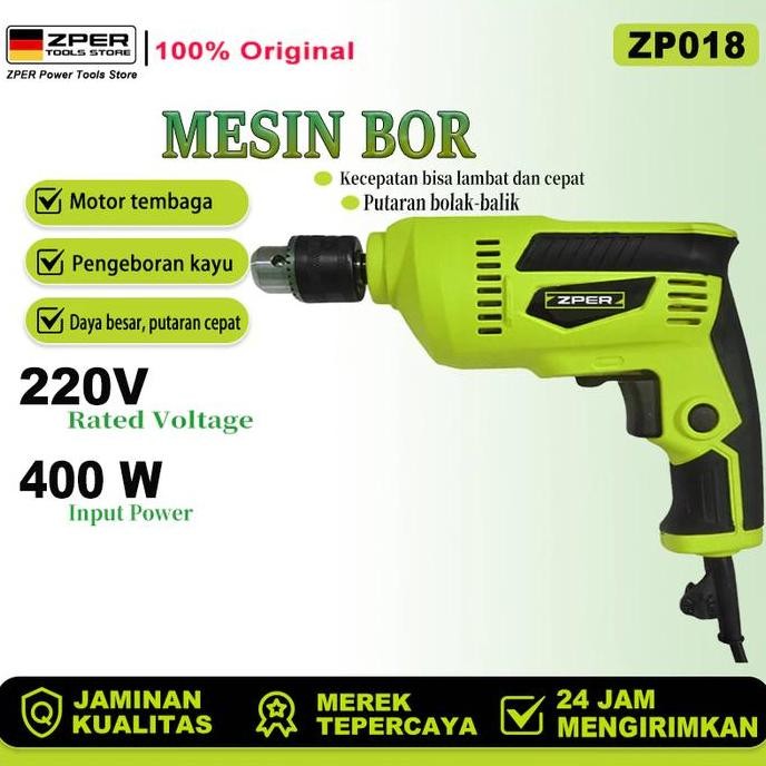 STARK- ZPER Steker Kabel Mesin bor Bor tangan listrik Bor beton Bor tembok alat bor termurah Obeng b