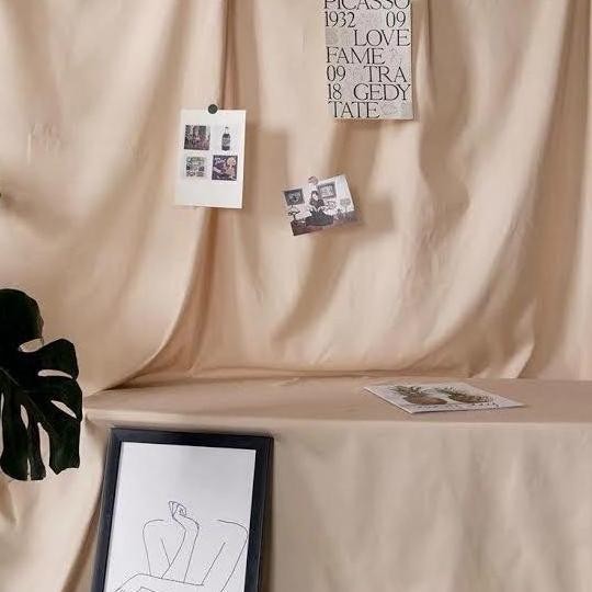 Kain Polos Background foto Studio Aesthetic