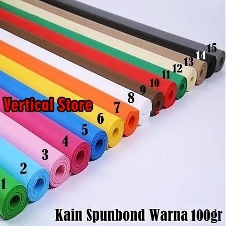 Kain Furing Warna Warni / Tas Sponbond / Kain Spunbond Tebal 100gr