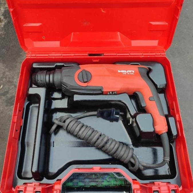 ZYUNJI- Mesin Bor Beton HILTI TE 3-CL Hammer Drill 3 Fungsi Original