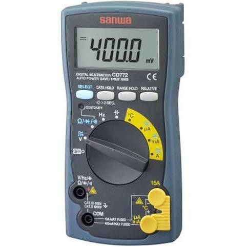 SANWA CD772 DIGITAL MULTIMETER / SANWA DIGITAL MULTIMETER CD-772 ORIGINAL DAN TERPERCAYA