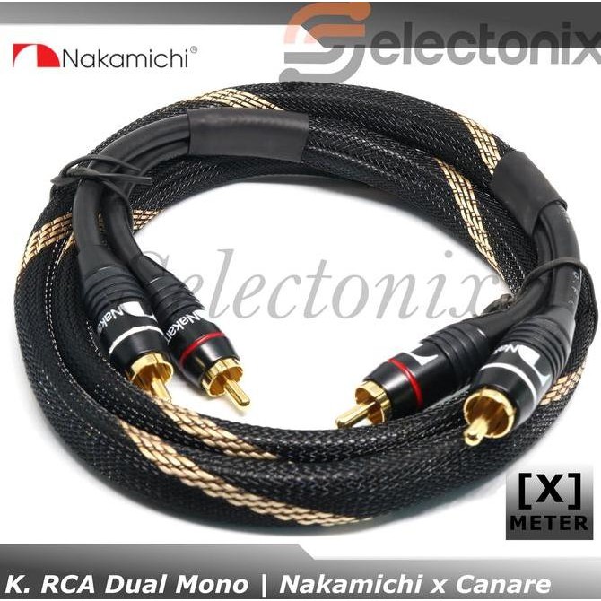 Jual Kabel Audio Rca Nakamichi [Request Panjang]