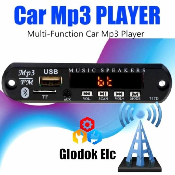 Module kit mp3 player bluetooth bisa record