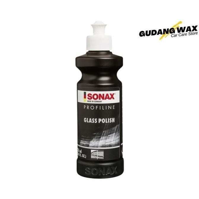 Premium Sonax Profiline Glass Polish, Obat Poles Baret Kerak Jamur Kaca Mobil Promo