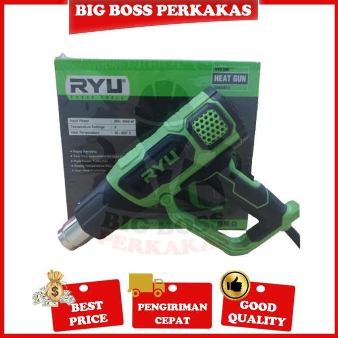 RYU HEAT GUN HOT GUN RYU RHG 600-4 MESIN PEMANAS Serbaguna
