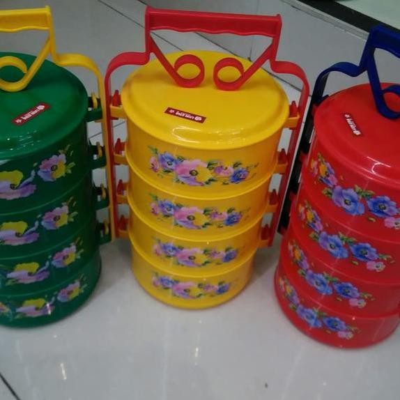 Rantang Plastik Lion Star Susun 4.