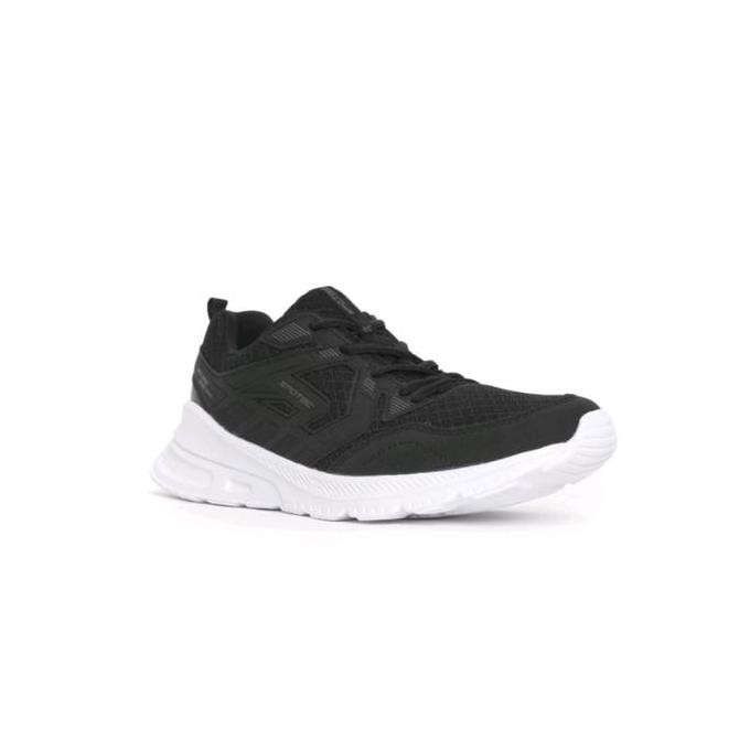 Sepatu Running Spotec Valco | Sepatu Sekolah | Sepatu Lari | Blk Wht