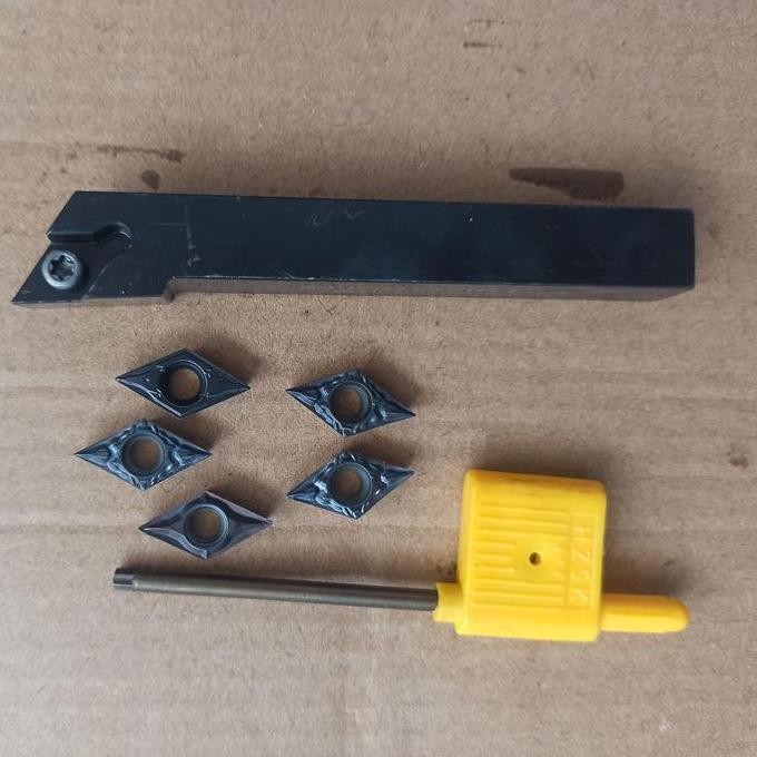 HOLDER BUBUT SDJCR 1212H11 + INSERT BEKAS 5 PCS