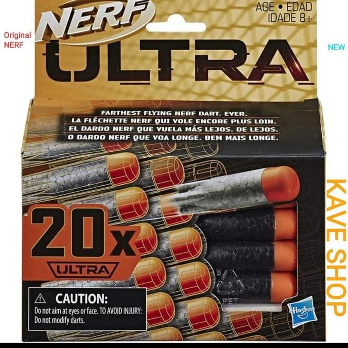NERF Ultra Dart Refill 20 pcs - HASBRO - Peluru NERF Ultra