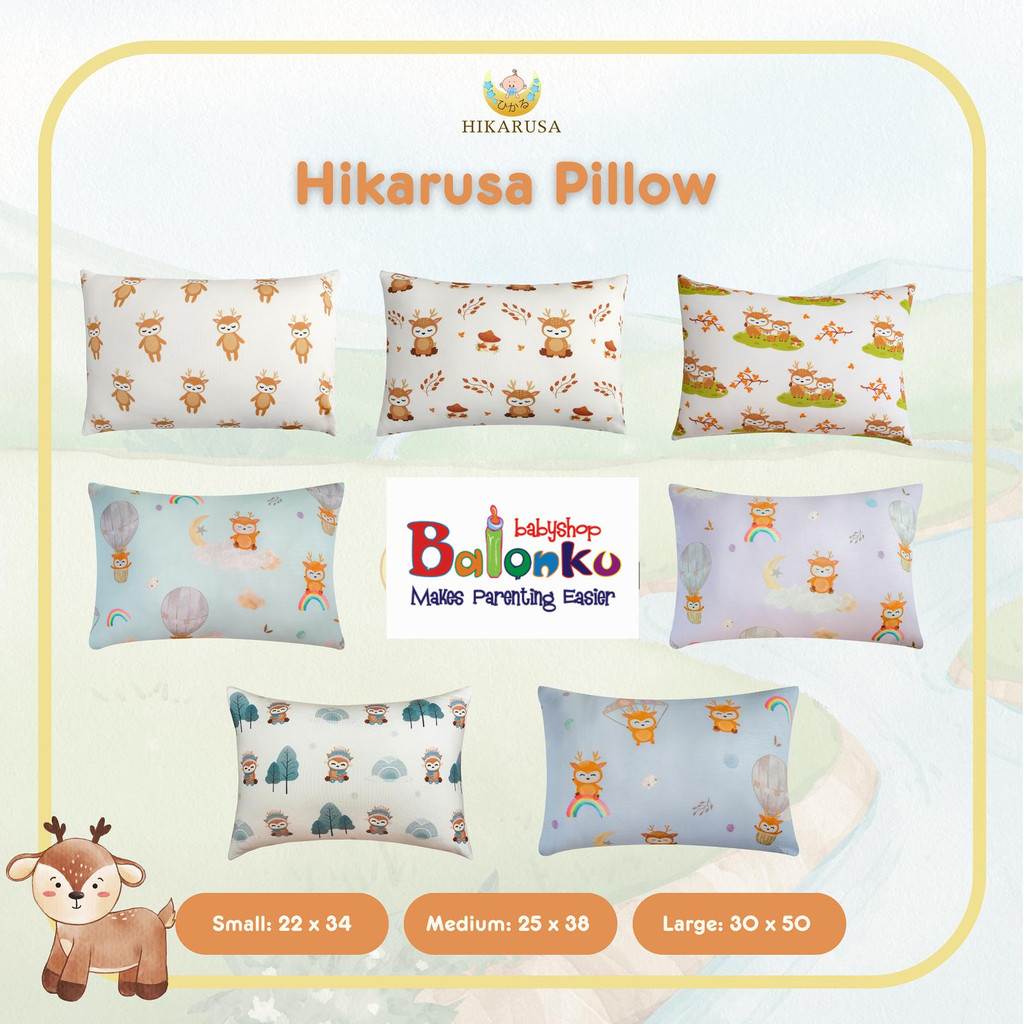 Hikarusa - Bantal Anak Hikarusa Pillow Bamboo Tencel Size S M L