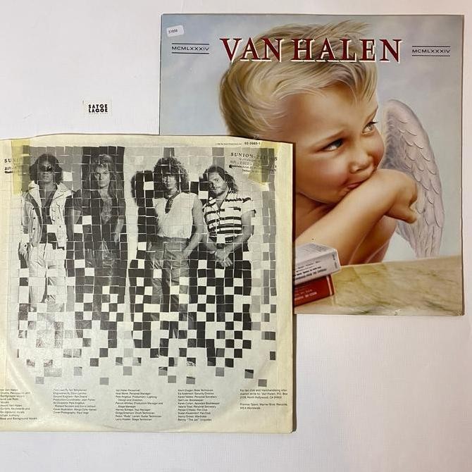 Vinyl/Piringan Hitam Van Halen - 1984 Rare Koleksi Original