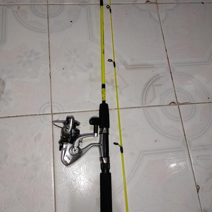 pancing kolam joran 150cm reel besi