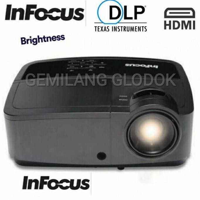 DB222 }} INFOCUS IN-126A PROJECTOR - PROYEKTOR IN 126A | WXGA HDMI 3500 ANSI