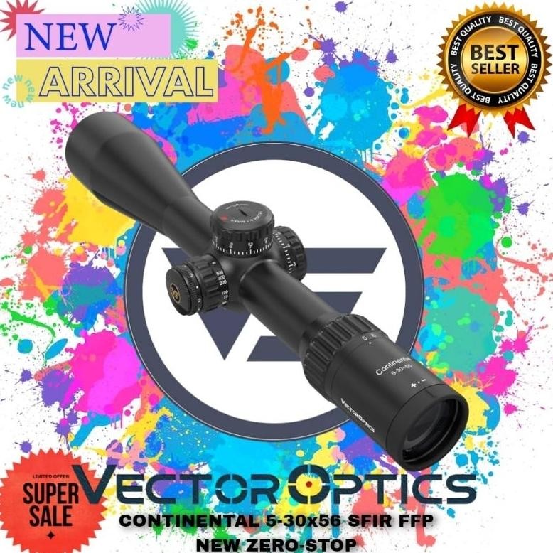 FEVERFEW Vector Optics Continental 5-30x56 SFIR FFP