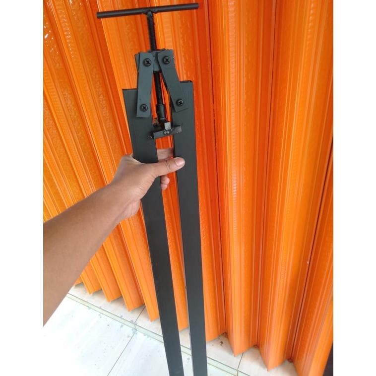 EDELWEIS Double Bar Clamp Alat Press Catok Klem Sambung Papan Kayu T Bar Clamp Pipe Clamp