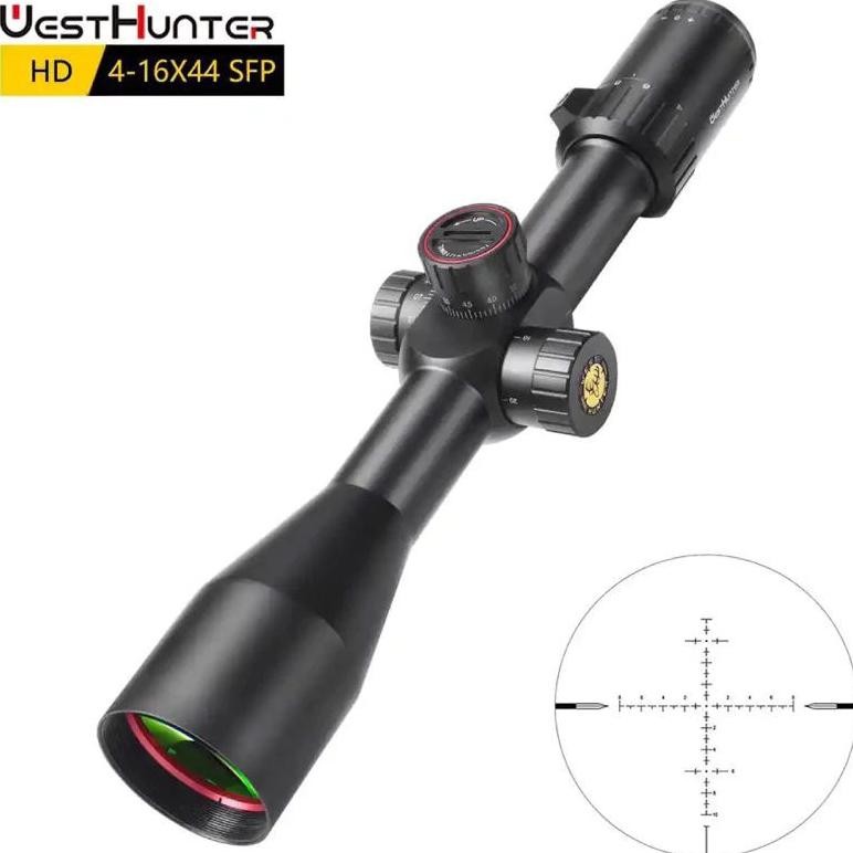 FEVERFEW TELESKOP WESTHUNTER HD 4-16x44 SFP