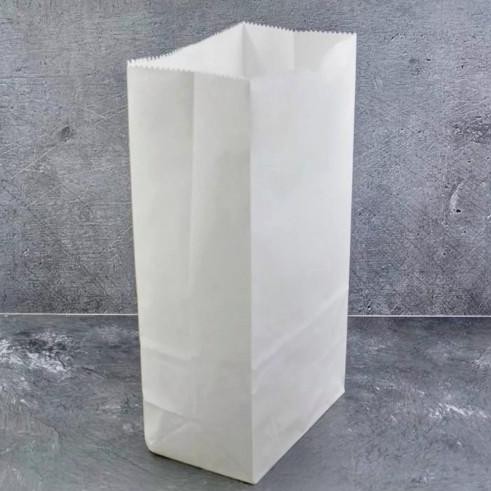 Kantong Burger Polos Putih 1 Pcs/Kantong makanan kantong kertas