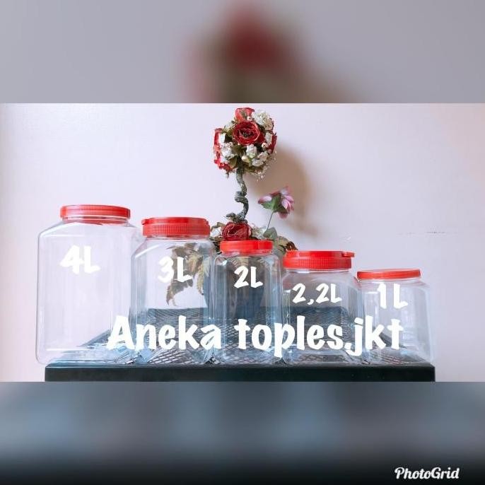 Toples plastik kotak 1L 2301K